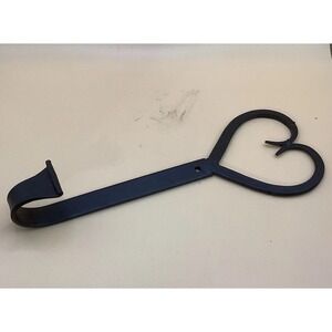 Vintage Hearthside Collection Forged Metal Heart Wall Hanger‎ - 8"